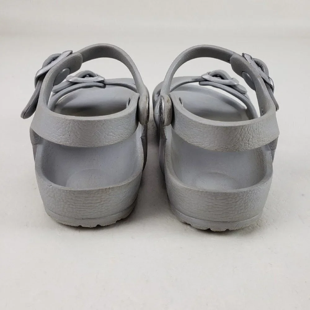 Birkenstock Rio Eva Girls Sandals Size 10-10.5 EU 28 Buckle Slip On Open Toe Kid